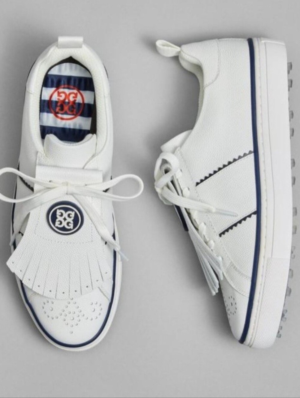 G/FORE Durf Side Stripe Spikeless Golf Shoes